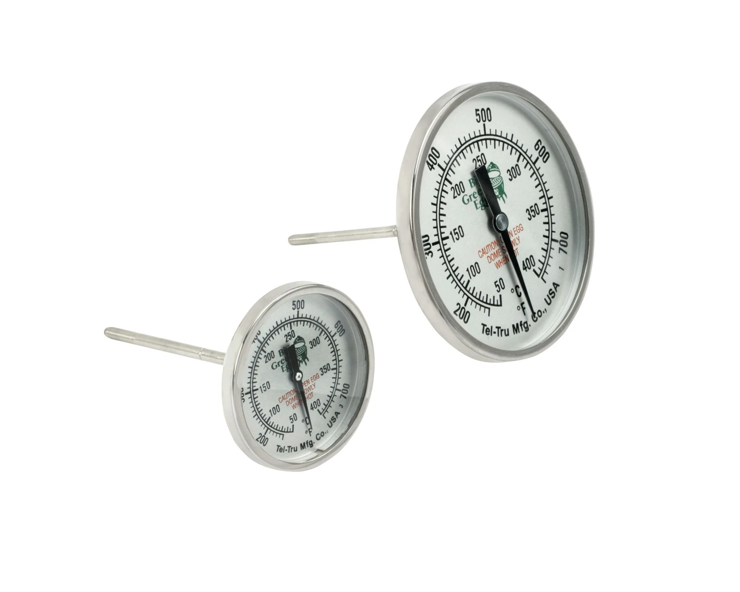 Big Green Egg Tel-Tru Deckelthermometer XXL, XL, L 1 Big Green Egg Tel-Tru Deckelthermometer XXL, XL, L
