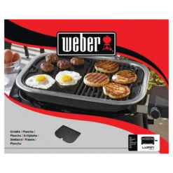 Weber Grillplatte - Für Lumin Compact (6611) -Webe Grill Geschaft 6611 lumin grillplatte compact4
