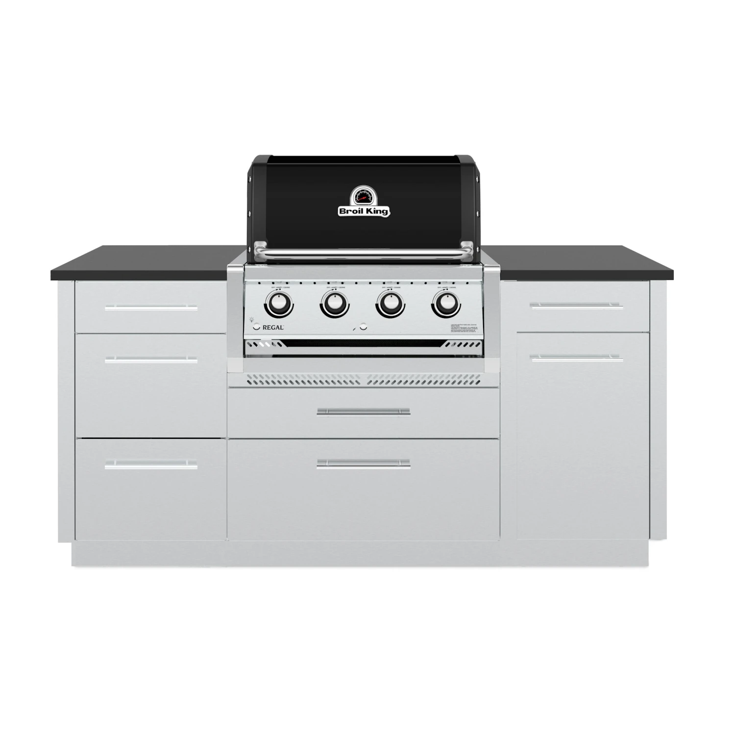 Broil King Regal 420 Built-In Einbaugrill Inkl. Grillbesteck, Gussplatte & Wokeinsatz 11 Broil King Regal 420 Built-In Einbaugrill Inkl. Grillbesteck, Gussplatte & Wokeinsatz – Bild 11