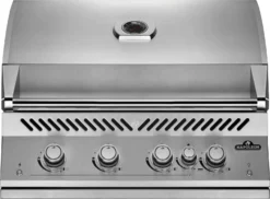 NAPOLEON 700-Series 32", Edelstahl, Einbau, Inkl. Drehspieß -Webe Grill Geschaft BIG32RB Grillhead Str Closed KnobsOff 1