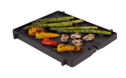 Broil King Seitenbrenner Gussplatte -Webe Grill Geschaft BK 11250 propped 02