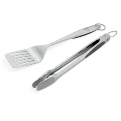 Weber Style 2-teiliges Grillbesteck Set Edelstahl (6707)