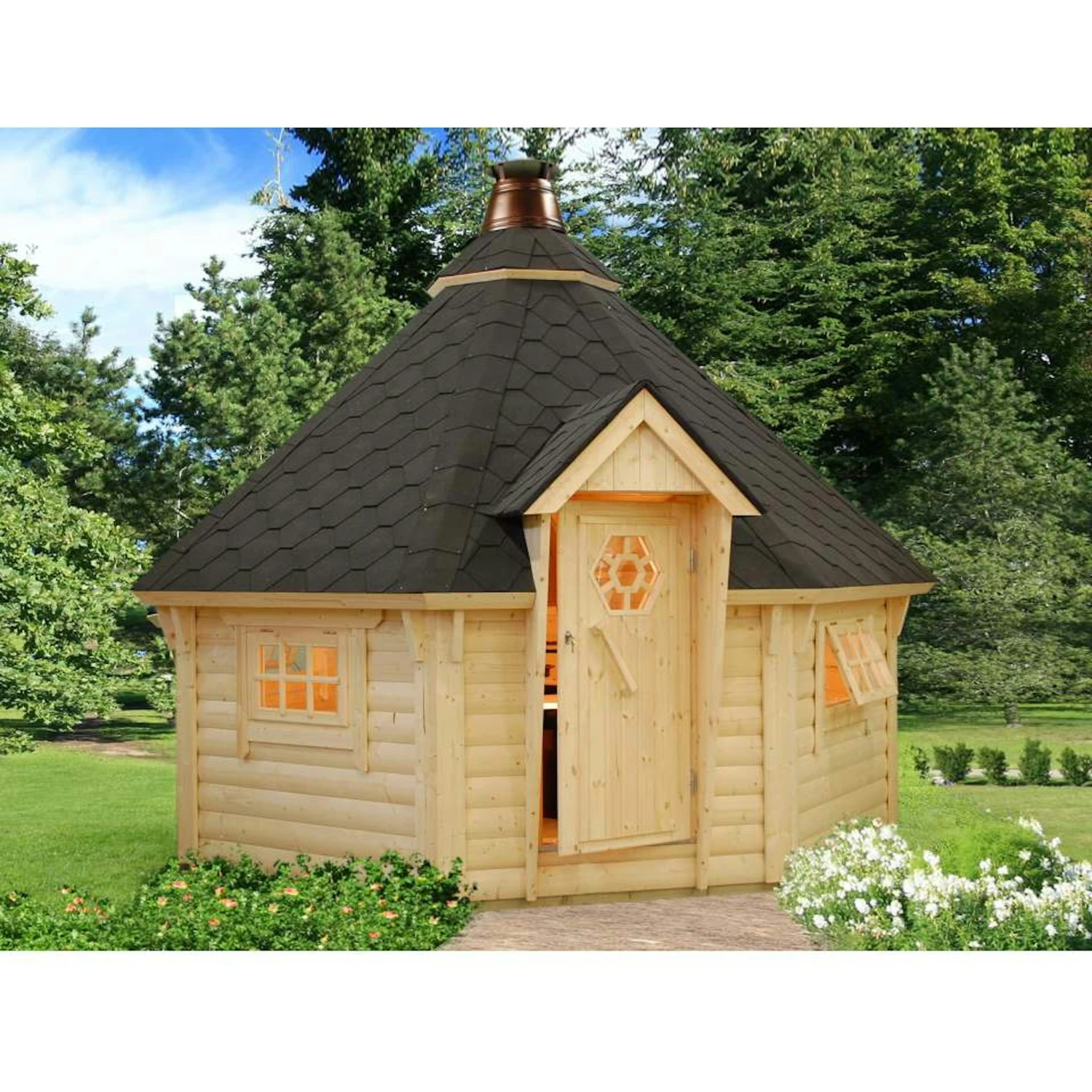 Palmako Grillkota Eva 11,4 M² - 44 Mm