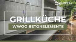 WWOO Designbeton-Outdoorküche Mika -Webe Grill Geschaft VJEMDli VZ0 13