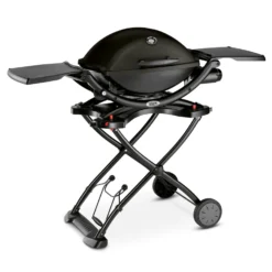 Weber Q 1200 Mobil Gasgrill Schwarz (Black Line)