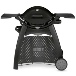 Weber Q 2200 Station Gasgrill Schwarz (Black Line)