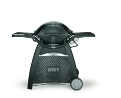 Weber Q 3200 Station Gasgrill Schwarz (Black Line)