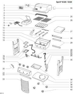 Weber Spirit E-320 Classic, Black -Webe Grill Geschaft Weber Spirit E 320 Classic Black