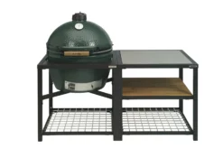 Big Green Egg Untergestell "EGG Frame" Für XLarge (inkl Gittereinsatz Und Hakenleiste) -Webe Grill Geschaft Webversion ModularNest XL table02 nocaster 120236