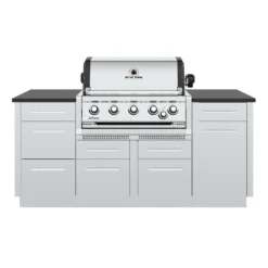 Broil King Imperial S 570 Built-In Einbaugrill Inkl. Grillbesteck, Gussplatte & Wokeinsatz -Webe Grill Geschaft broil king 998072 IMPERIAL S570 BUILT IN EXAMPLE 02