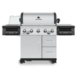 Broil King Imperial S 590 IR Inkl. Abdeckhaube, Gussplatte & Wokeinsatz