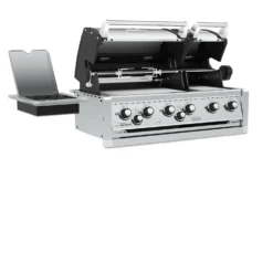 Broil King Imperial S 690 Built-In Einbaugrill Inkl. Grillbesteck, Gussplatte & Wokeinsatz -Webe Grill Geschaft broilking IMPERIAL 690 BUILTIN SIDE02