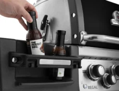 Broil King Regal 490 Inkl. Abdeckhaube, Gussplatte & Wokeinsatz -Webe Grill Geschaft broilking REGAL 490 SCHWARZ FEATURE 08