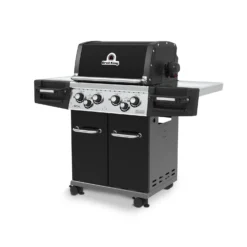Broil King Regal 490 Inkl. Abdeckhaube, Gussplatte & Wokeinsatz -Webe Grill Geschaft broilking REGAL 490 SCHWARZ SIDE03