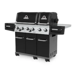 Broil King Regal 690 Inkl. Abdeckhaube, Gussplatte & Wokeinsatz -Webe Grill Geschaft broilking REGAL XL SCHWARZ SIDE02