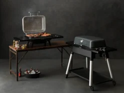 Everdure FURNACE Gasgrill Orange Mit Drei Brennern - Auslaufartikel -Webe Grill Geschaft everdure Furnace Heston Aktion7 2