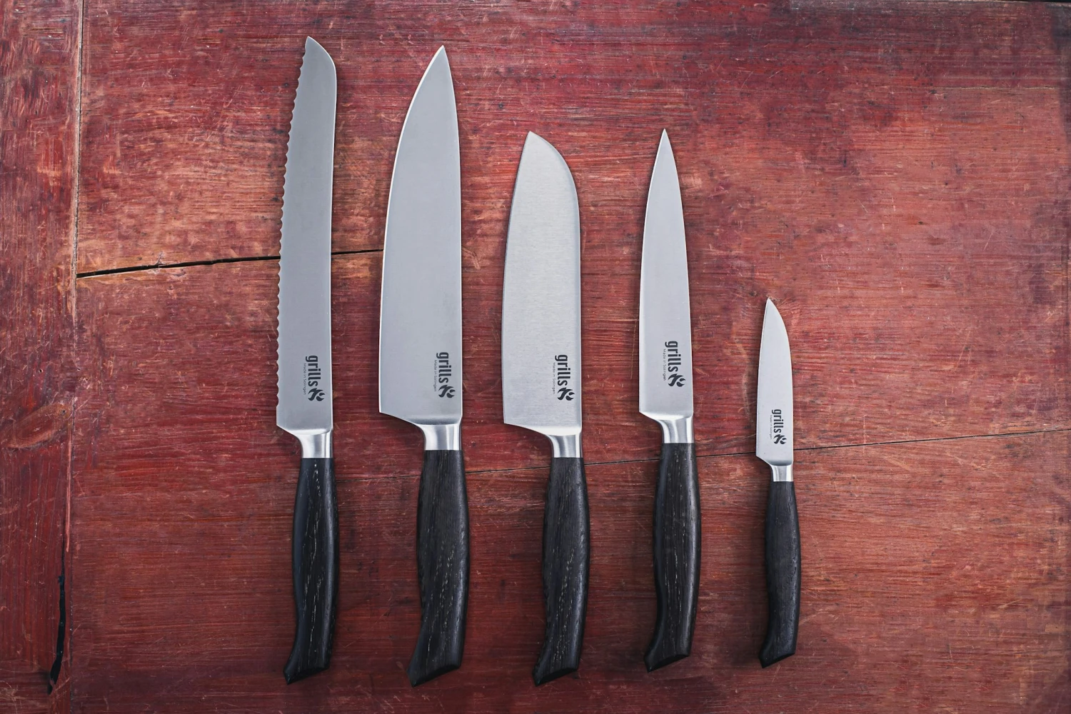 Grills.de Universalmesser Mit Eichenholzgriff 15cm 3 Grills.de Universalmesser Mit Eichenholzgriff 15cm – Bild 3