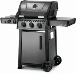 NAPOLEON Freestyle 365, 3 Hauptbrenner, Mit Sizzle Zone Seitenbrenner, Graphit -Webe Grill Geschaft napo F365DSIBPGT DE Prod Ang Lid Closed Shlf Up 1