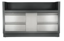 NAPOLEON Unterschrank Für Einbaugrillaufsatz Prestige Pro 825 Edelstahl (IM-UGC825-CN)