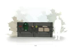 WWOO Designbeton-Outdoorküche Mac