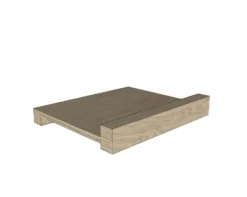 WWOO Designbeton-Outdoorküche Michel -Webe Grill Geschaft wwoo A0010 45 grad 3