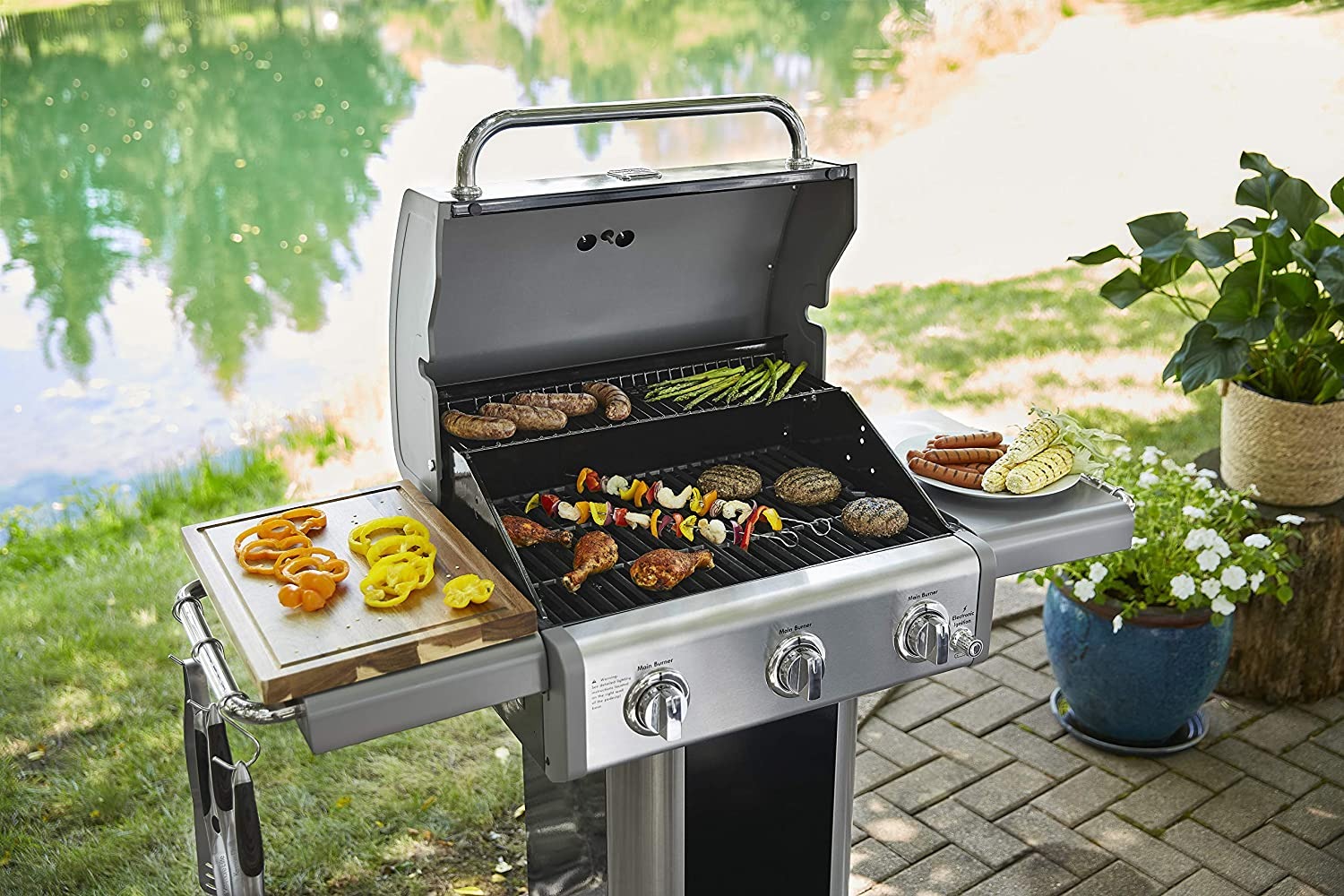 Webe Grill Geschaft 3 Webe Grill Geschaft -Webe Grill Geschaft Kenmore 3 Burner Outdoor Patio G